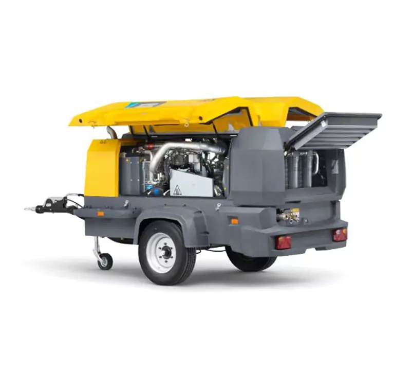 Atlas Copco XAS 188-14 - мобилен компресор под наем