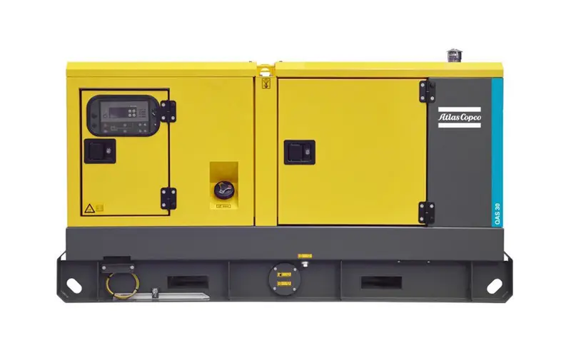 дизелови генератори Atlas Copco под наем